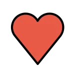 Heart Suit SVG Icon